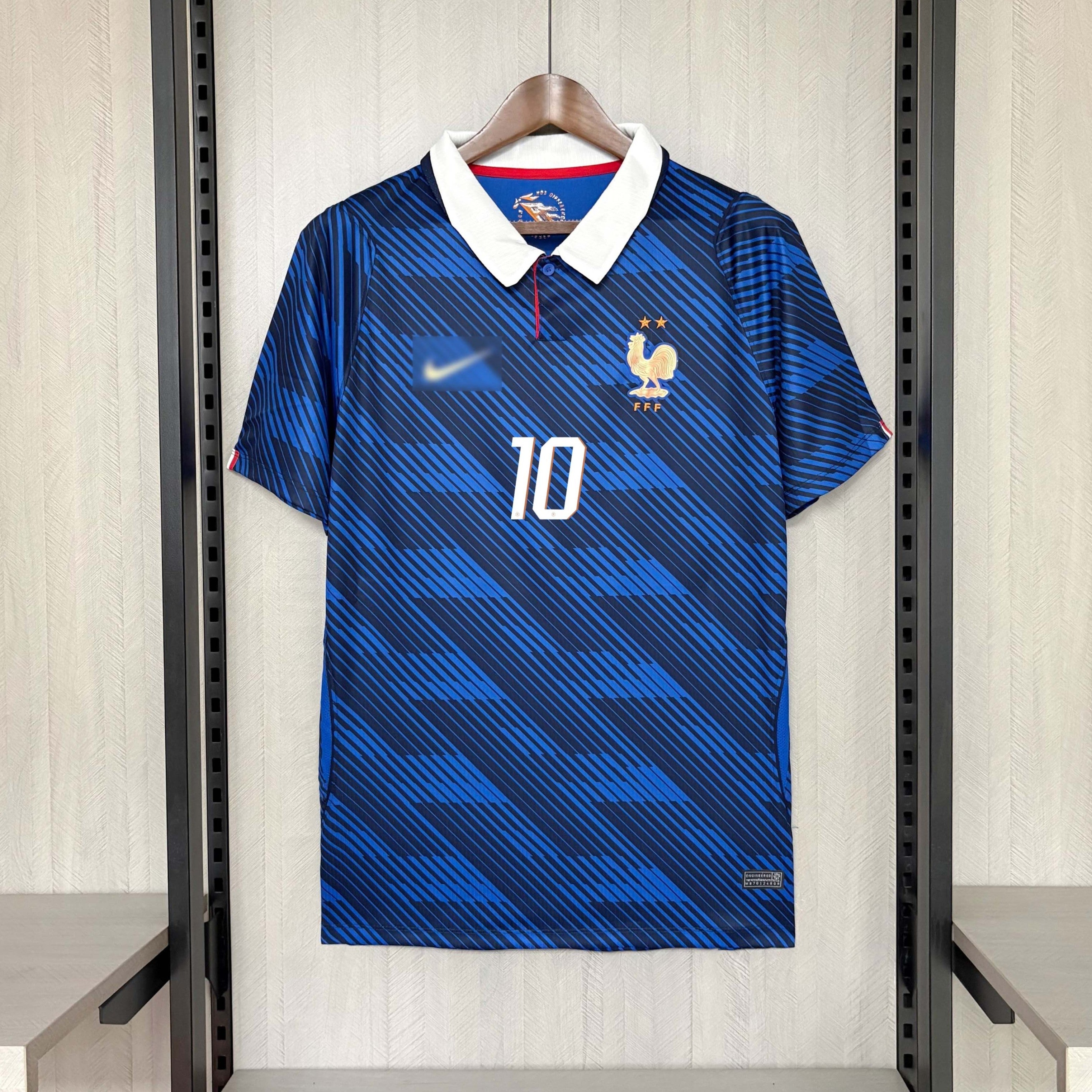 France MBAPPE 10 Home Jersey World Cup 2026 With FIFA WC Patch