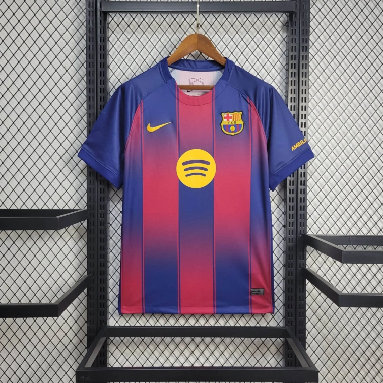 Barcelona Football Jersey Home 25 26 Season