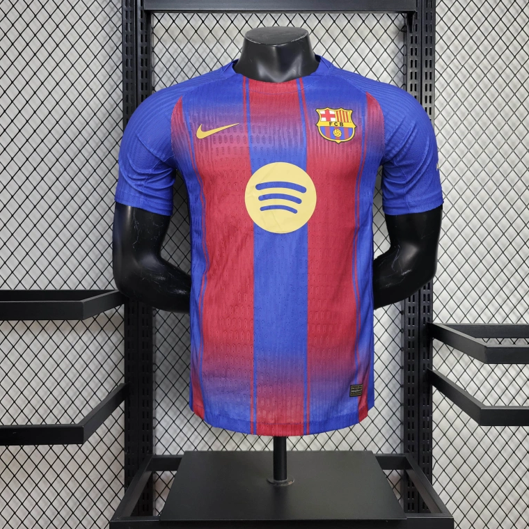 Barcelona Jersey Home 25 26 Season PLAYER VERSION