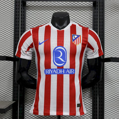 Atletico Madrid Jersey Home 25 26 Season PLAYER VERSION