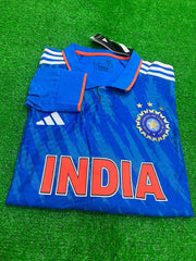 India ICC Cricket World Cup 2023 Jersey FULL SLEEVE PLAYER VERSION