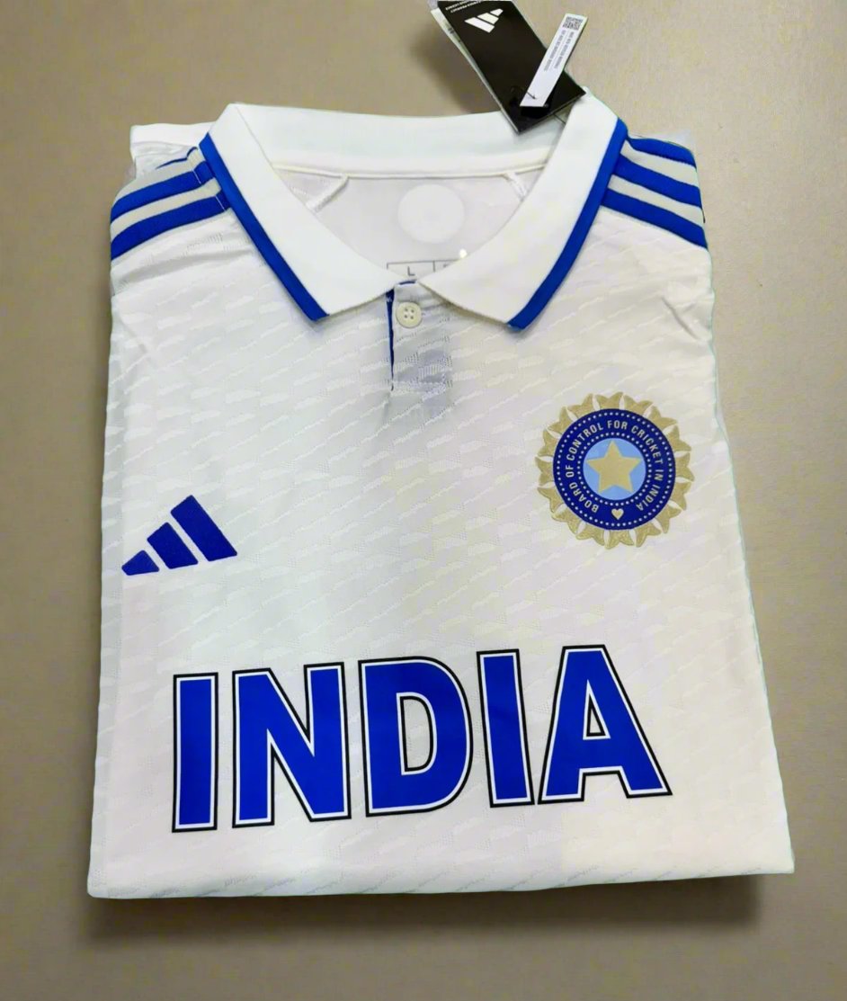 India Test Cricket Jersey 2024 PLAYER VERSION