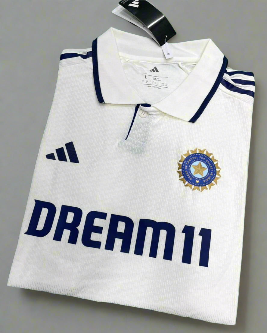 India Test Cricket Jersey 2025 PLAYER VERSION