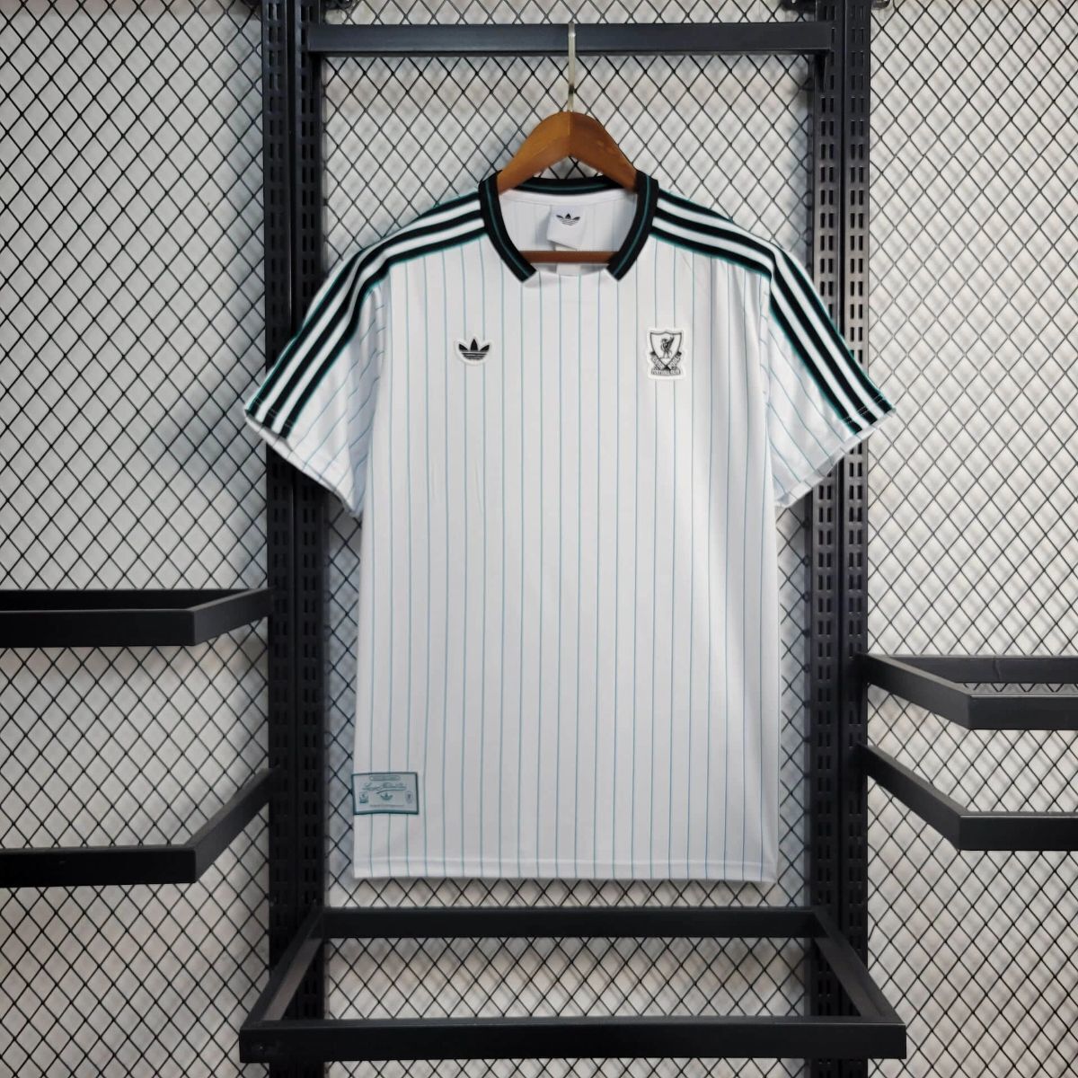 Liverpool Terrace Icons White Jersey PLAYER VERSION