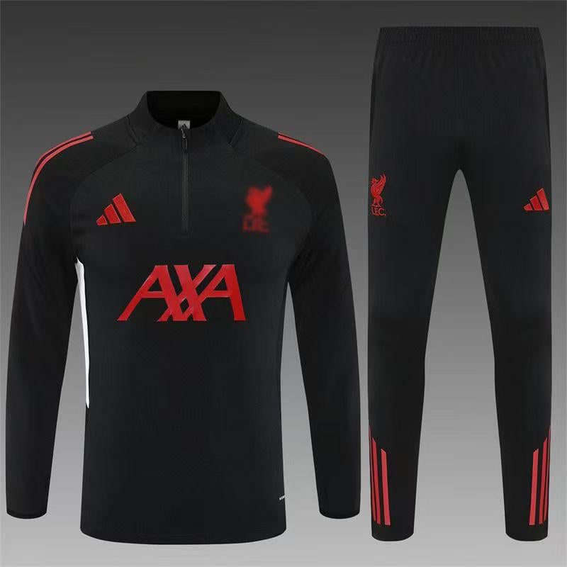 Liverpool Black training suit 25 26 season