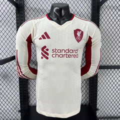 Liverpool Football Jersey Away 25 26 Season FULL SLEEVE PLAYER VERSION