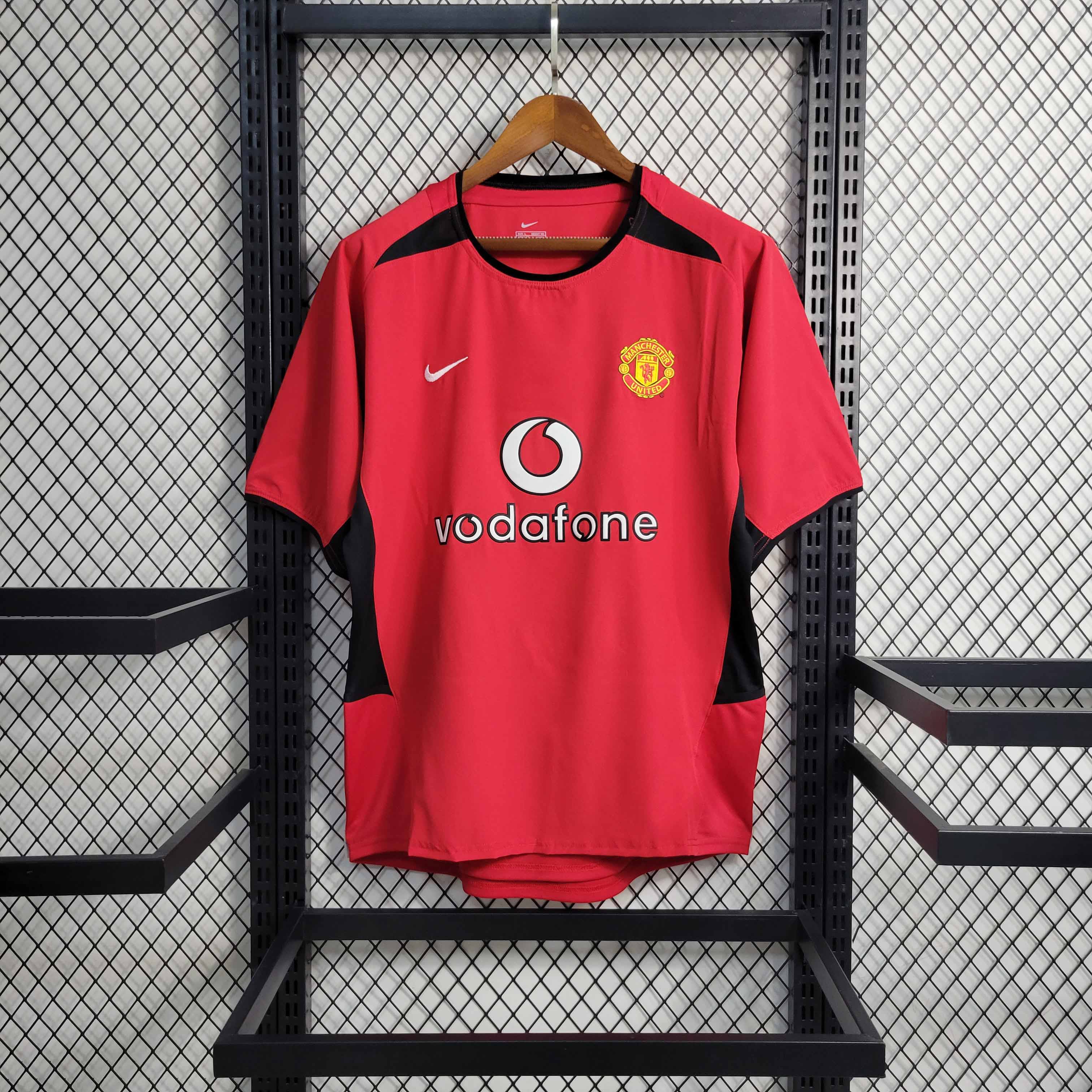 Manchester United 2002-04 Home Retro Jersey