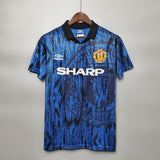 Manchester United 1992-93 Dark Blue Away Retro Jersey