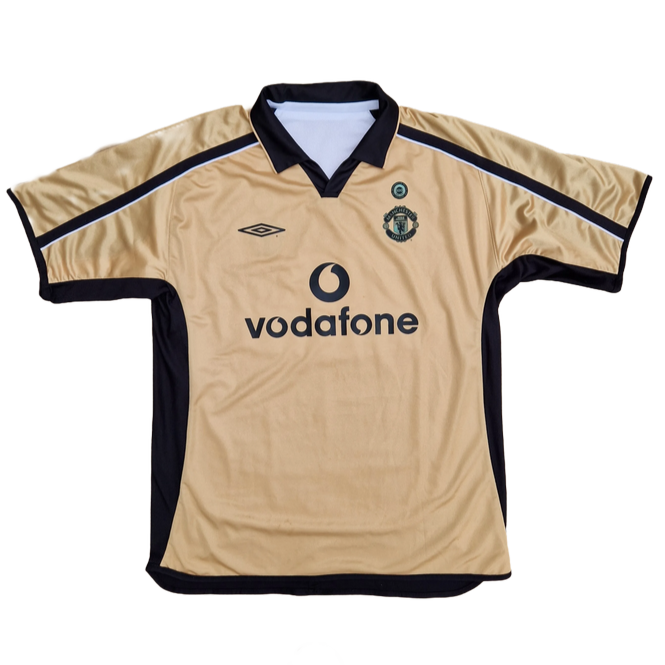 Manchester United 2001-02 Reversible Centennial Retro Jersey