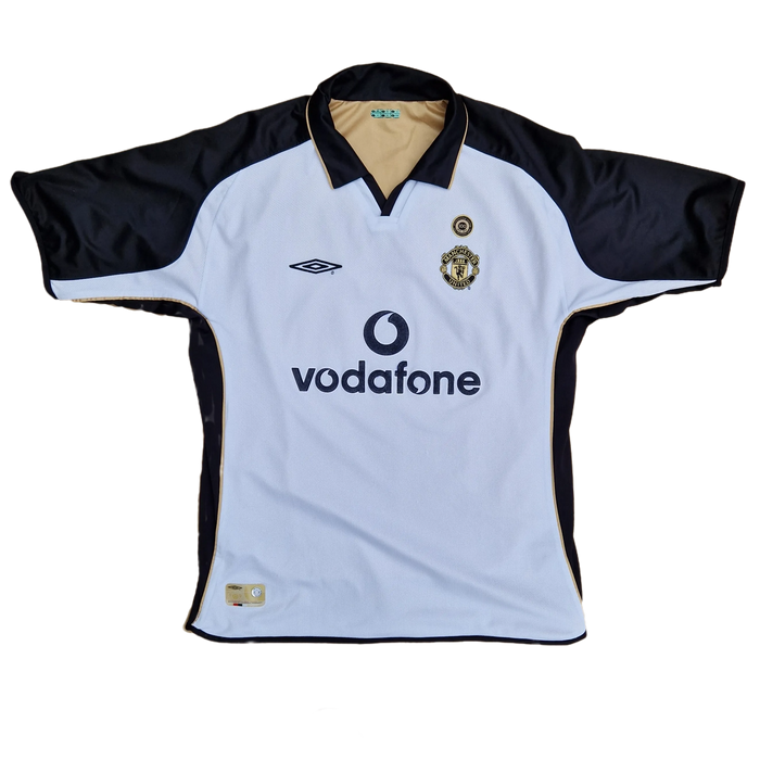 Manchester United 2001-02 Reversible Centennial Retro Jersey Manchester United 2001-02 Reversible Centennial Retro Jersey
