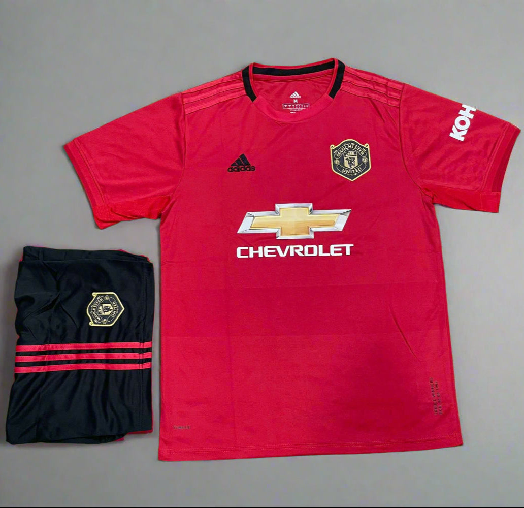 Manchester United 2019-20 Home Retro Jersey [SET]