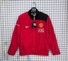 Manchester United AIG Retro Red Windbreaker