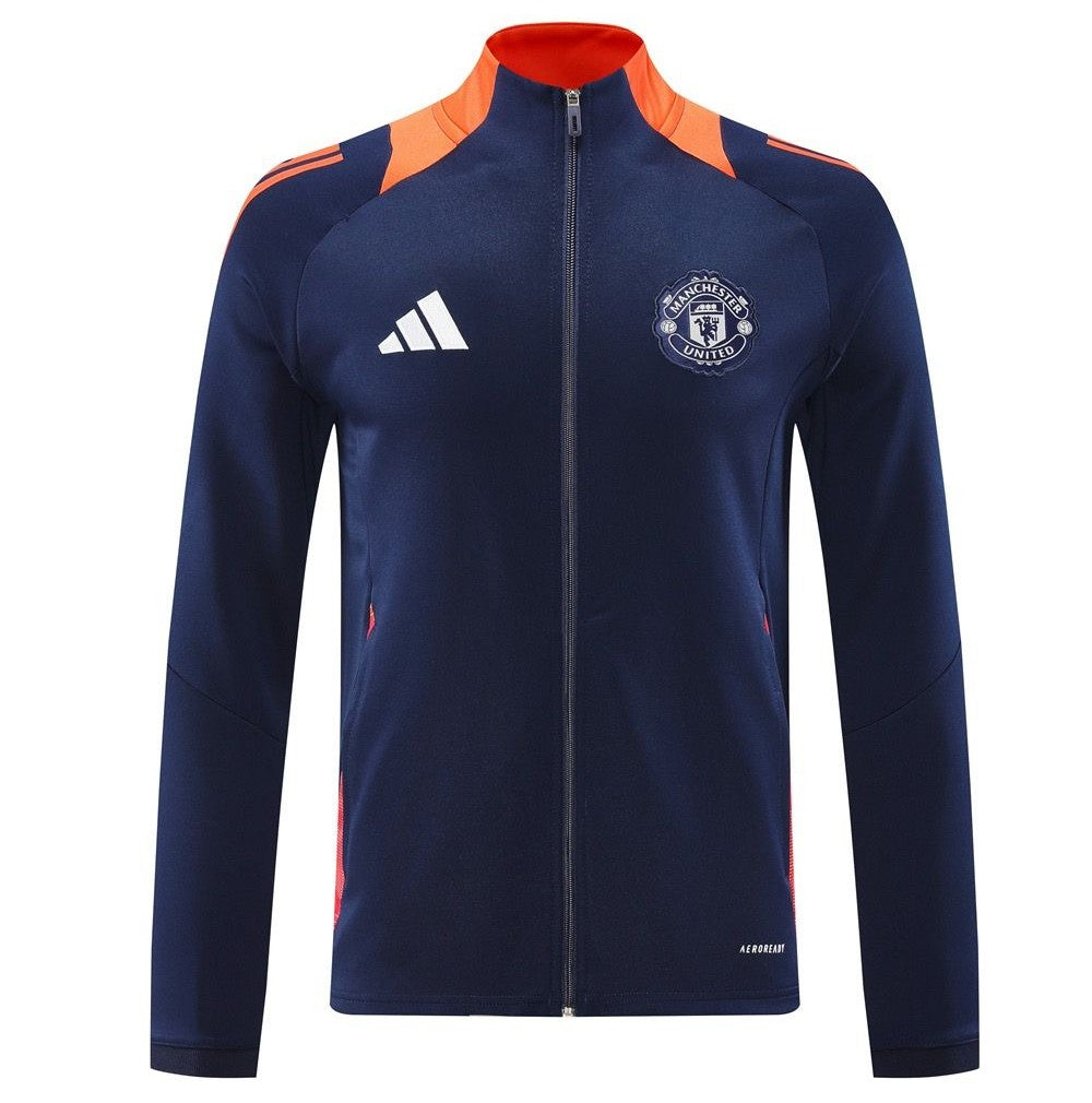 Manchester United Navy Blue Jacket 24 25 Season