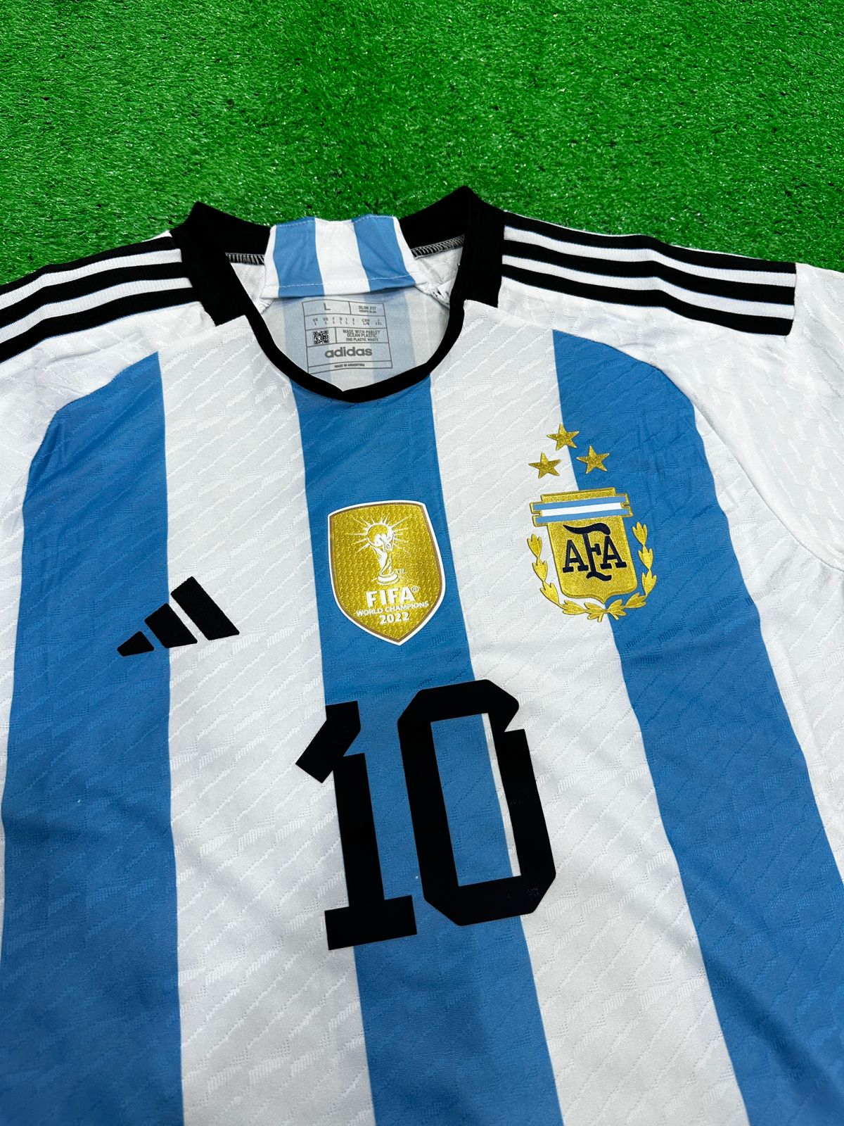Argentina MESSI 10 World Cup 2022 Home Jersey PLAYER VERSION