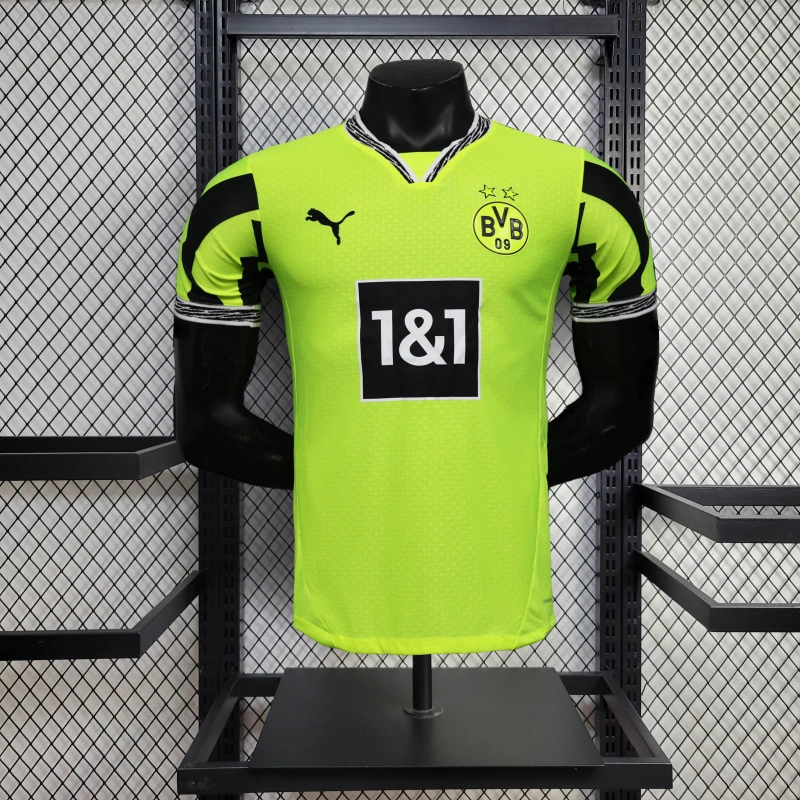 Borussia Dortmund Neon Green Special Edition Jersey 2025 Season PLAYER VERSION