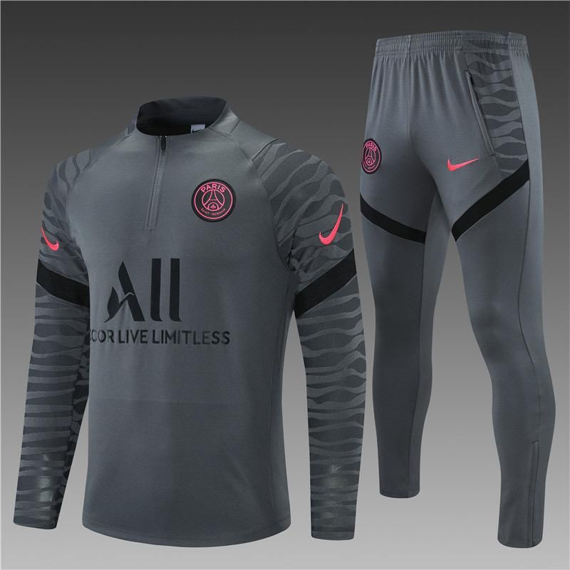 PSG Grey Training Suit 21 22 Season