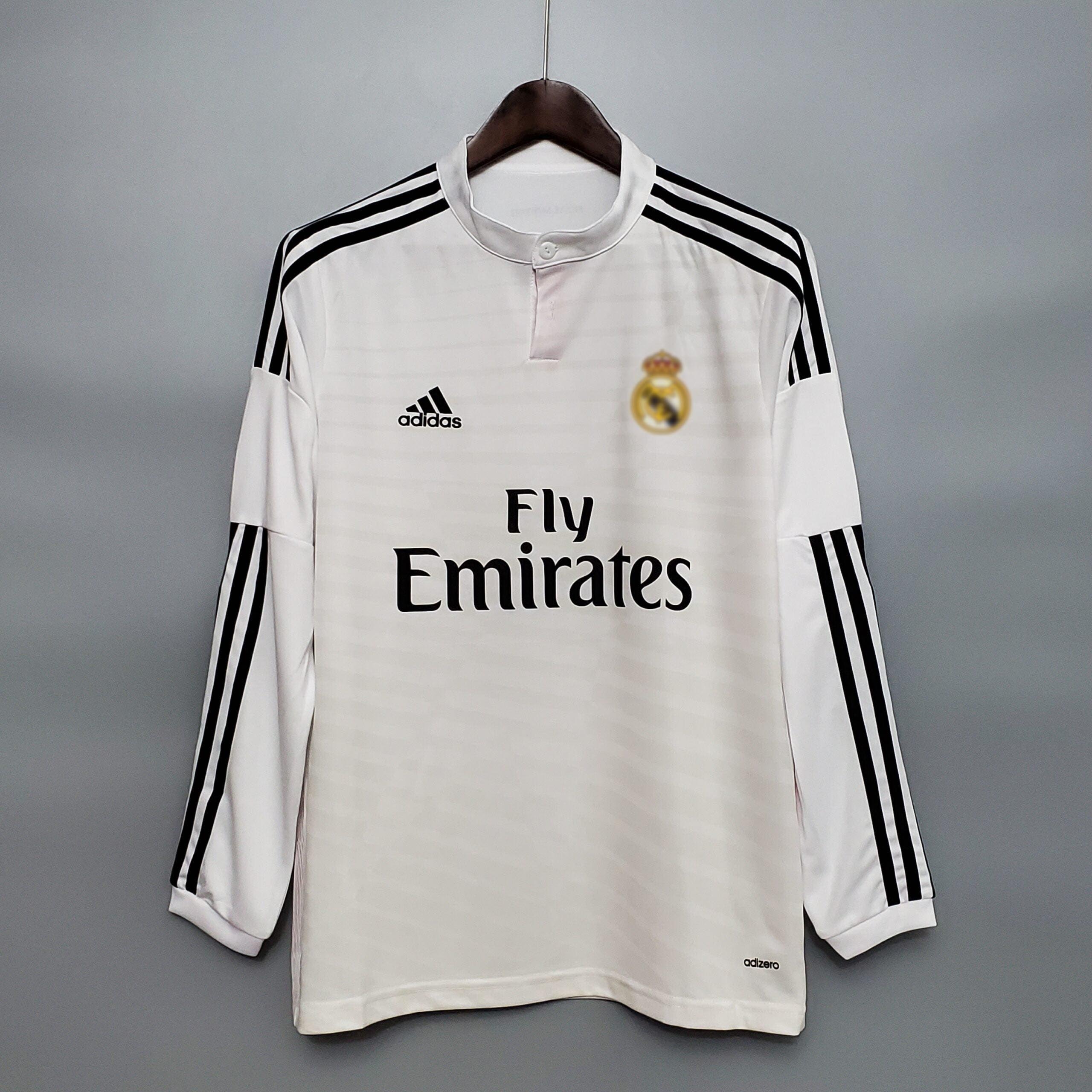 RL Madrid 2014-15 Home Retro Jersey FULL SLEEVE