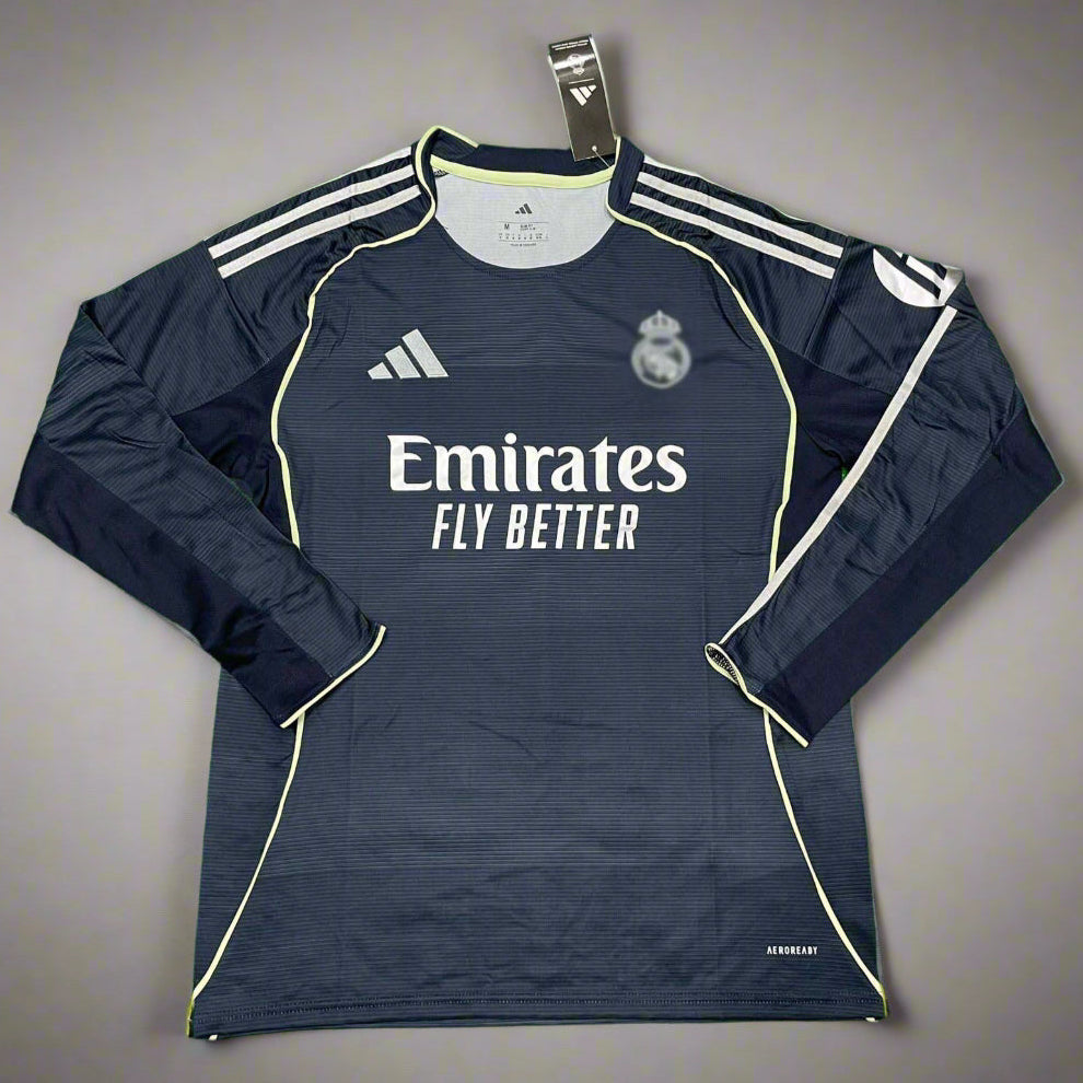 RL Madrid Away Jersey 25 26 Season FULL SLEEVE