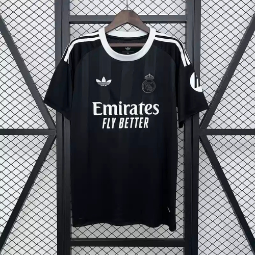 Real Madrid Black Goalkeeper Jersey 2025/26 Season
