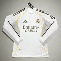 RL Madrid Home Jersey 25 26 Season FULL SLEEVE PLAYER VERSION