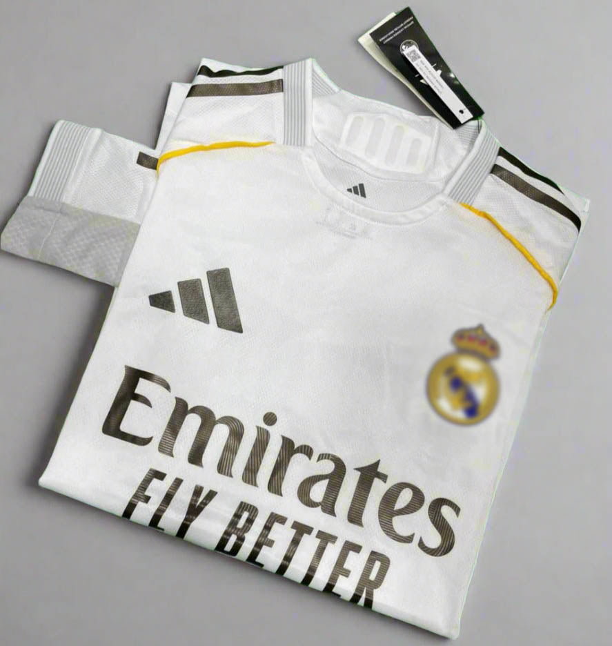 RL Madrid Home Jersey 25 26 Season FULL SLEEVE PLAYER VERSION