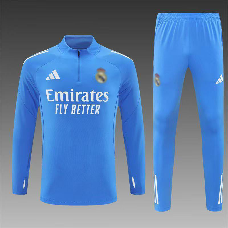 ReaL Madrid Blue Training Suit 25 26 Season