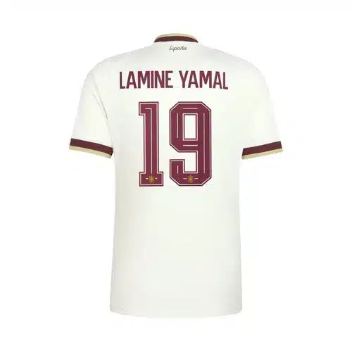 Spain Away LAMINE YAMAL 19 Jersey World Cup 2026