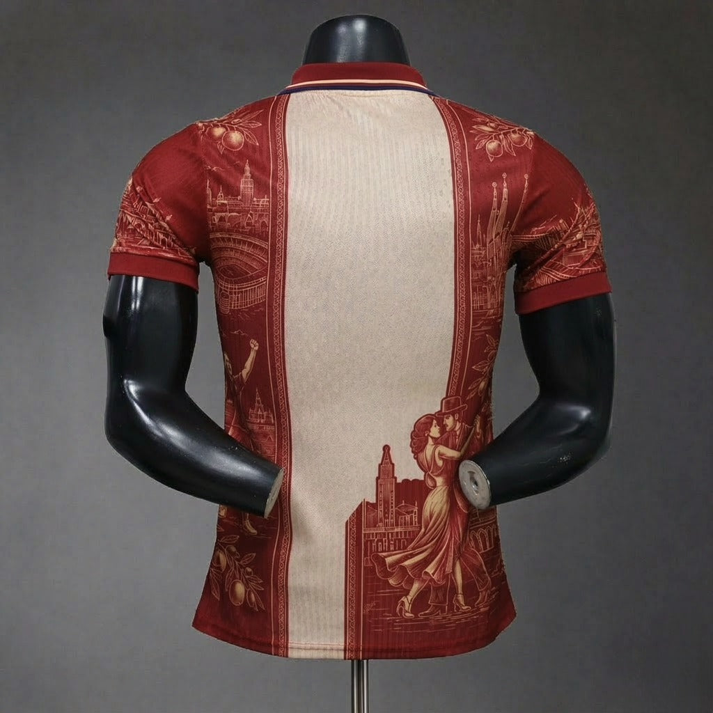 Spain Polo Retro Special Edition Jersey PLAYER VERSION