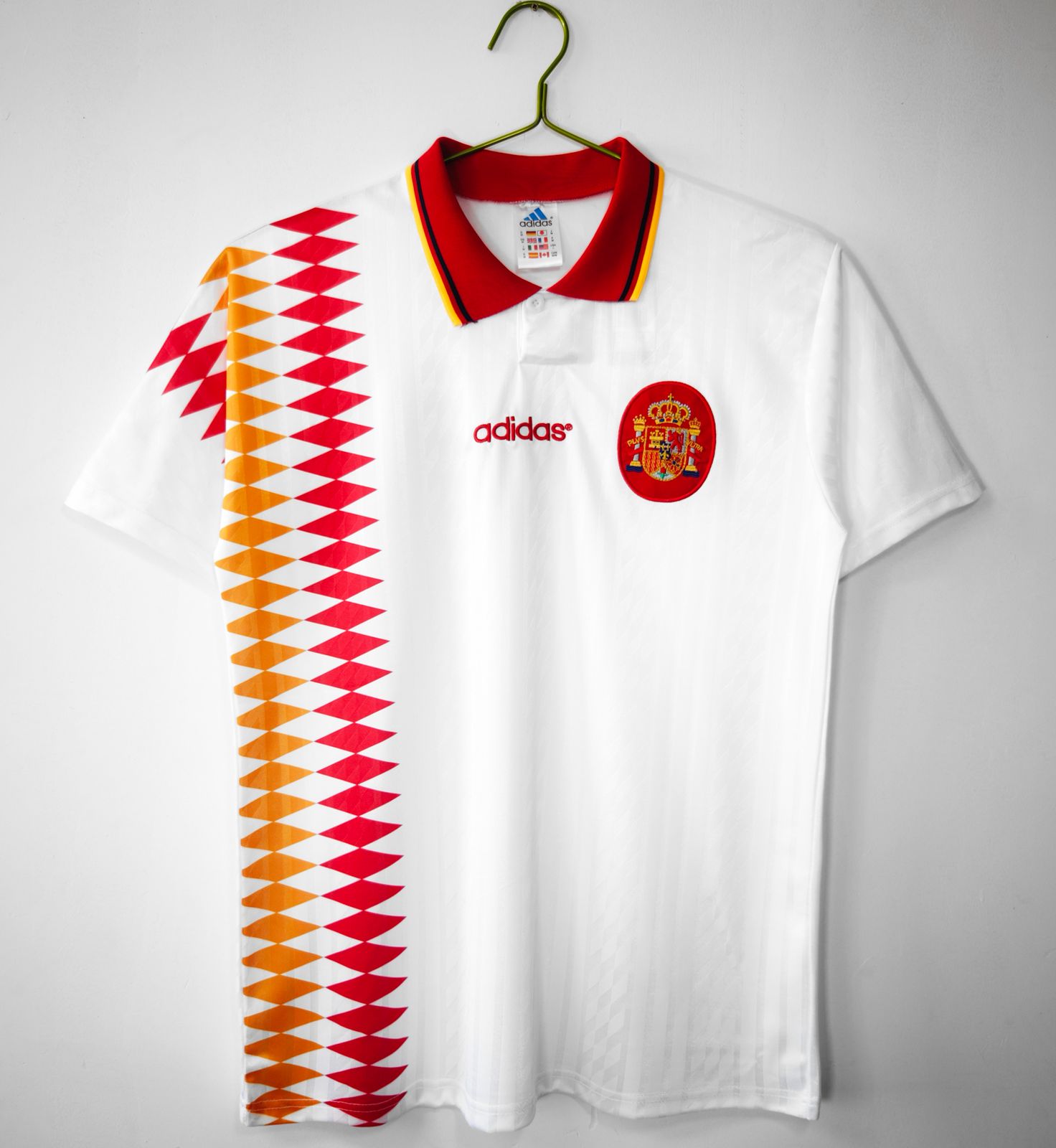Spain 1994 World Cup Away Retro Jersey