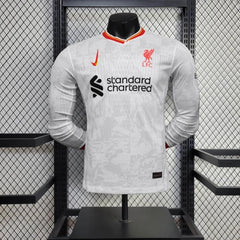 Liverpool Football Jersey Third 24 25 Season FULL SLEEVE PLAYER VERSION