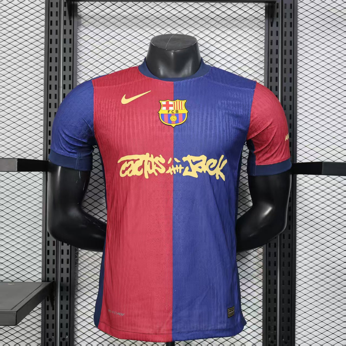 Barcelona Travis Scott Home Limited Edition Jersey PLAYER VERSION