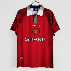 Manchester United 1996-97 Home Retro Jersey
