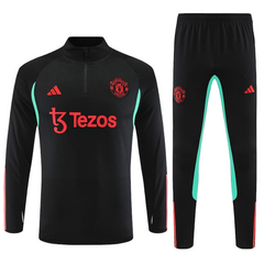 Manchester United Black Training Suit 23 24 Season