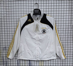 Germany White Windbreaker And Gold 25 26 Season