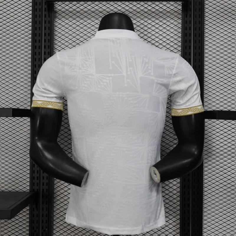 Mexico White & Gold Special Edition Jersey PLAYER VERSION