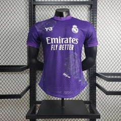 RL Madrid Y-3 Purple Limited Edition Jersey 2024 PLAYER VERSION