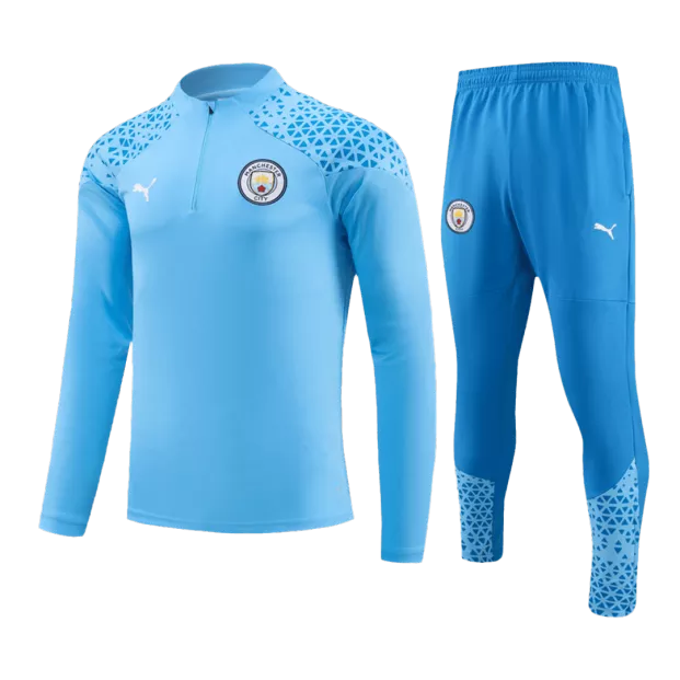 Manchester City Blue Training Suit 23 24 Season