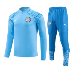 Manchester City Blue Training Suit 23 24 Season