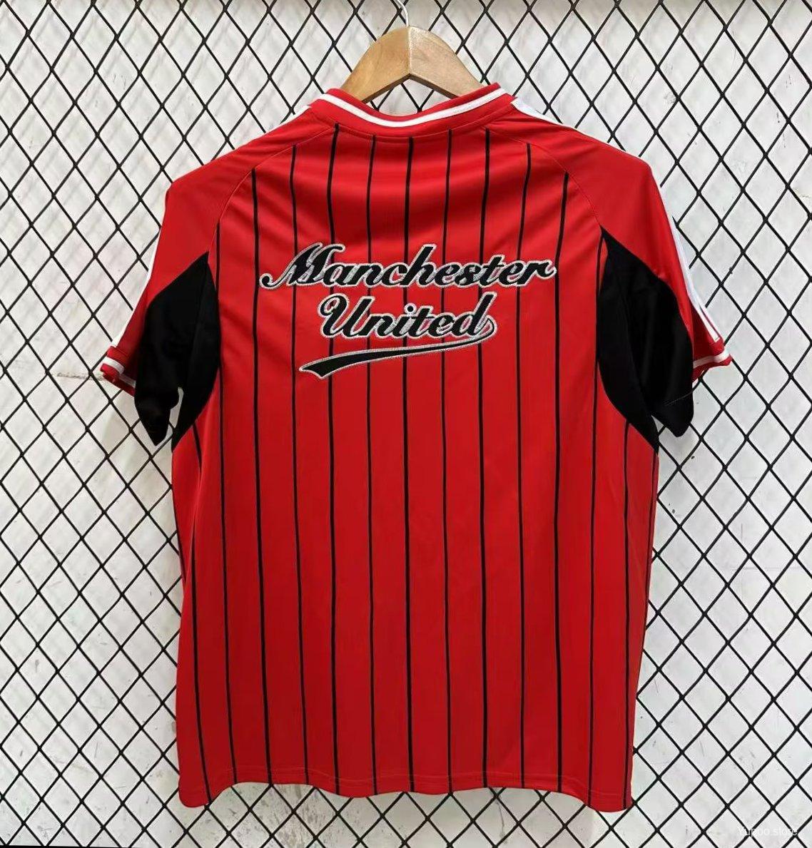 Manchester United US Pack Baseball Jersey 25 26 Season
