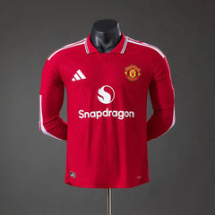 Manchester United Jersey Home 26 27 Season FULL SLEEVE PLAYER VERSION