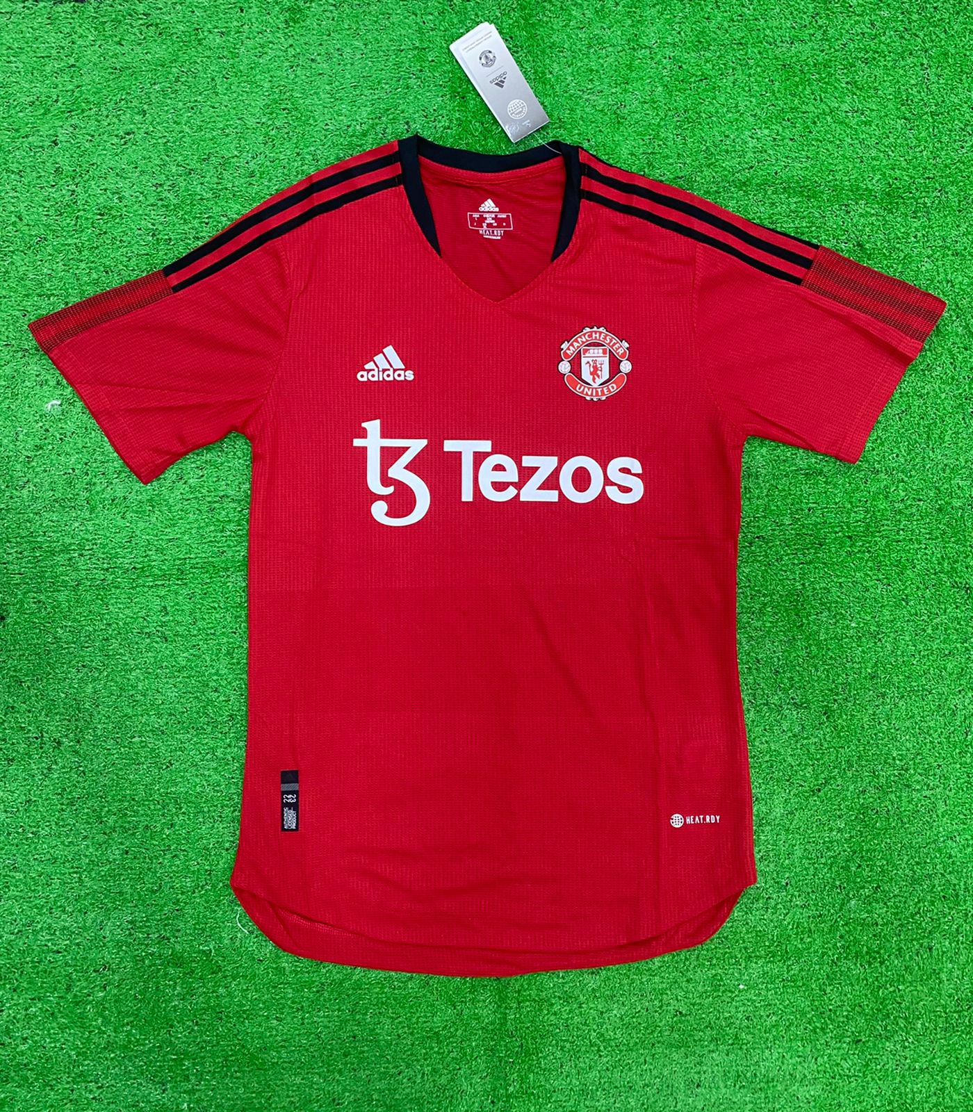 Manchester United PLAYER VERSION RED Training Jersey 21 22 Season