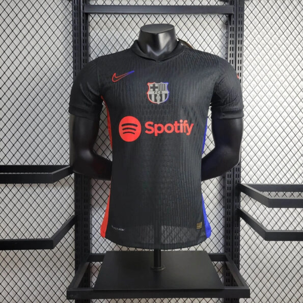 Barcelona Football Jersey Away 24 25 Season PLAYER VERSION (Old Spotify Logo)