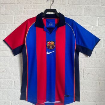 Barcelona 2001-02 Home Retro Jersey