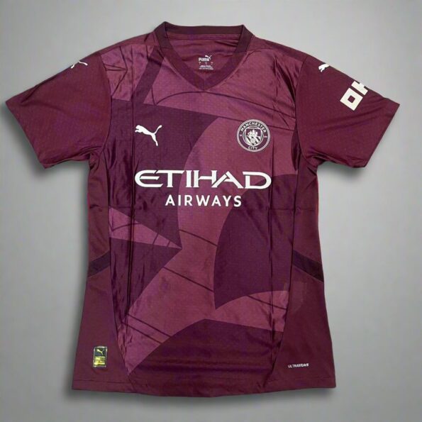 Manchester City Jersey Third 24 25 Season PLAYER VERSION