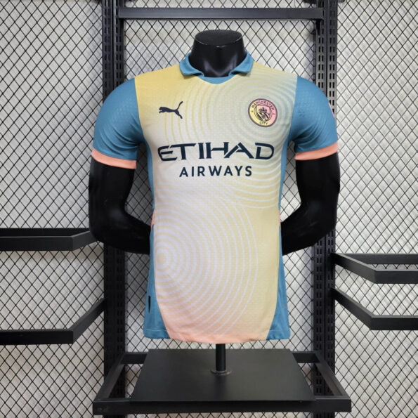 Manchester City Jersey Fourth 24 25 Season PLAYER VERSION