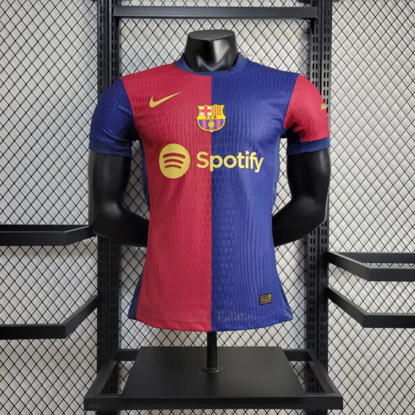 Barcelona Football Jersey Home 24 25 Season PLAYER VERSION