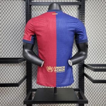 Barcelona Jersey Home 24 25 Season PLAYER VERSION (New Spotify Logo)