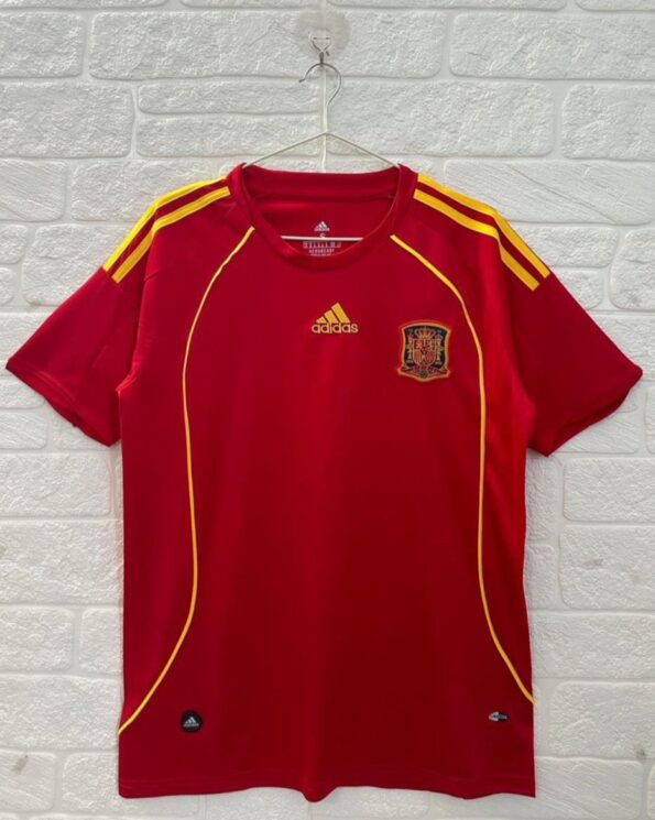 Spain 2008 Home Retro Jersey