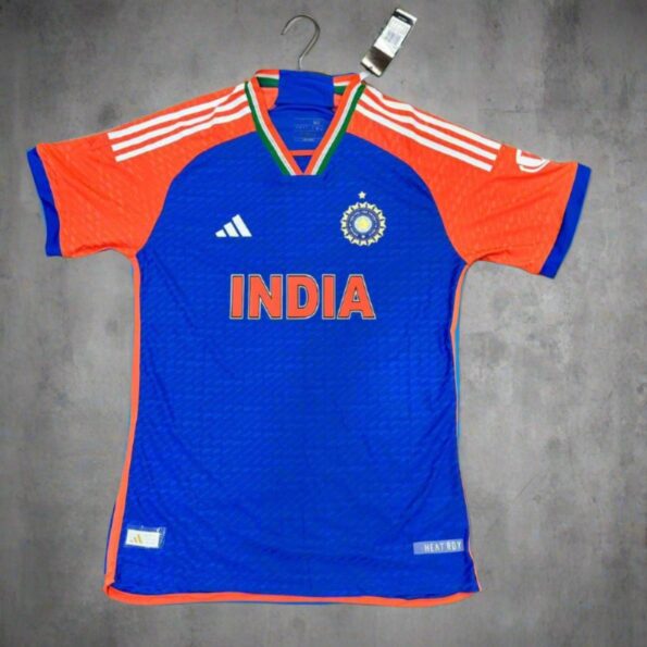 India T-20 Cricket World Cup 2024 Jersey PLAYER VERSION