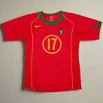 Portugal2004Ronaldo7HOmeRetroJersey2